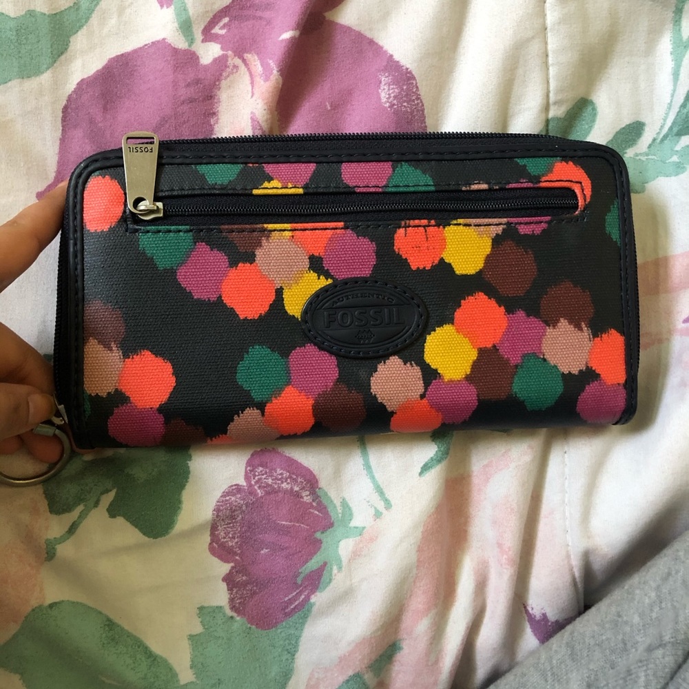 Fossil zip wallet